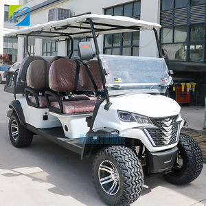 Robetaa Prijs Nieuwe Elektrische 6-persoons Mini Golfkarretjes Kentekenplichtig Batterij 48V Te Koop - Product Image 2