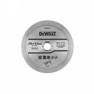 Disque de coupe Dewalt 76 mm x 9,5 mm pour le meulage du métal et de la pierre - Product Image 2