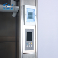 Hotte d'extraction chimique sur pied en acier inoxydable, extracteur de fumée de laboratoire, armoire de recirculation d'air propre pour hôpitaux et écoles