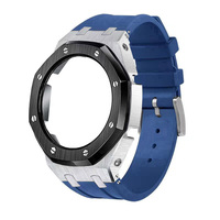 Модный комплект для модификации часов G-Shock GA2100: резиновый ремешок, металлический безель, аксессуары, корпус из нержавеющей стали для GA2110 Shock с коронкой