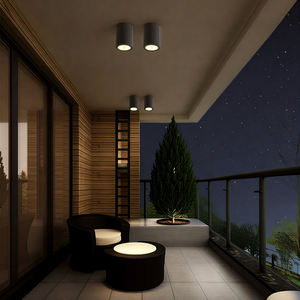 <span class=keywords><strong>Plafonnier</strong></span> extérieur classique d'IP65 LED pour la conception cylindrique de balcon avec la base en aluminium - Product Image 6