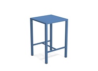 Ensemble de tabourets de bar noirs, meubles de bar de patio, table de bar et chaises pour 4 personnes