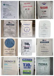 Precio Tronox dióxido de titanio para pintura pigmento TiO2 r960 dióxido de titanio rutilo lomon r996 rutilo dióxido de titanio