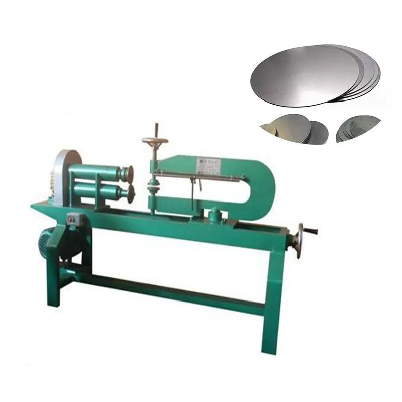 2,2 kW Metallplatte rotierende runde Maschine Edelstahl Aluminium platte kreisförmige Schneide maschine Scher runde Stück Maschine