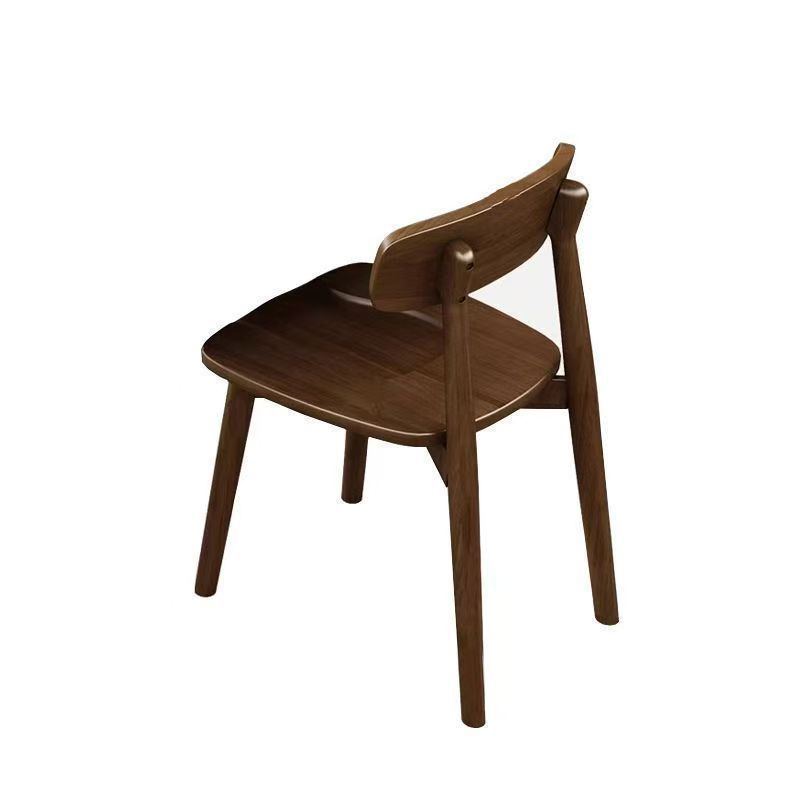 Chaise Lingzhi en bois massif [Commande minimum 2 photos]