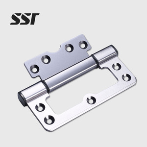 Bisagra de cierre suave de aluminio de 5 pulgadas con diseño moderno y grosor de 3 mm, ajustable OEM, de 360 grados, para puertas. - Product Image 1