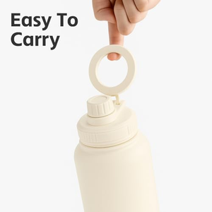 <b>Custom</b> 32 oz 32oz Powder Coated Double Wall Vacuum Insulated Stainless Steel magsafe Magnetic <b>Water</b> <b>Bottle</b> with Phone Holder - Product Image 2