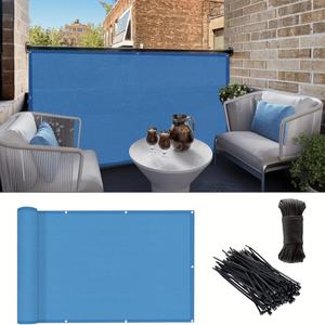 3 * 16ft Offre Spéciale balcon clôture de confidentialité <span class=keywords><strong>filet</strong></span> écran de confidentialité <span class=keywords><strong>filet</strong></span> opaque de confidentialité pour jardin patio - Product Image 4