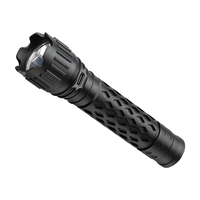Linterna Táctica ZOOMFIRE para Exteriores, 1200Lm, IP68 Impermeable, Aleación de Aluminio, COB LED, con Interruptor de Presión y Soporte