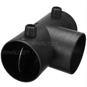 Conduit d'évent de chauffage de <span class=keywords><strong>voiture</strong></span> 60mm/75mm connecteur d'<span class=keywords><strong>échappement</strong></span> de pièce en Y avec double <span class=keywords><strong>clapet</strong></span> de régulation pour chauffage de stationnement <span class=keywords><strong>Diesel</strong></span> Webasto - Product Image 4