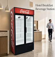 Réfrigérateur de magasin pour boissons gazeuses, prix compétitif, vitrine réfrigérée pour boissons, présentoir réfrigéré pour boissons