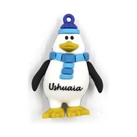Hadiah rumah sakit khusus PVC kartun dokter desain USB 3.0 Flash Drive antarmuka logam untuk promosi