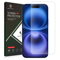 Protection d'écran en verre trempé anti-rayures et anti-chocs pour iPhone 13 14 15 16 17 Pro Max, fabriquée en usine OEM