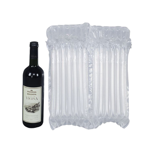 <span class=keywords><strong>Wepack</strong></span> Aufblasbare PE Flexible Wasserdichte Luftpolsterfolie Stoßfeste Schutzverpackung Luftsäulenbeutel Rotwein - Product Image 1