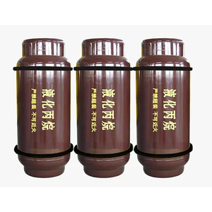 Bombola di Gas Propano Industriale da 40lb/100lb, Serbatoio in Acciaio Resistente per Costruzioni e Saldatura - Product Image 3