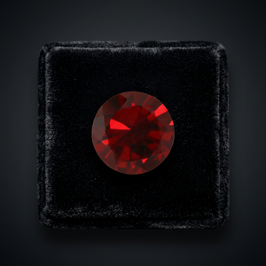 Granat rouge naturel 6 mm, ovale, taille facetée, pierres précieuses en vrac, certifiées par un tiers, haute qualité, calibrées, vente en gros, bijoux en vrac - Product Image 3