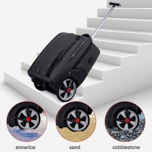 Free Sample Water-resistant Business <b>Travel</b> Backpack Carry on Luggage Waterproof <b>Wheeled</b> <b>Bag</b> Computer Rolling <b>Bag</b> - Product Image 6