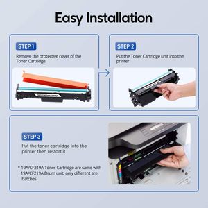 Unidad de Tambor de Repuesto Compatible Negra 19A CF219A para Impresoras HP Work Pro <span class=keywords><strong>MFP</strong></span> Series M130/M102 (No es Tóner) - Product Image 3