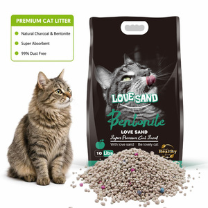 Litière à la bentonite à granulométrie fine, à forte absorption, faible émission de poussière, contrôle durable des odeurs, pour usage domestique, approvisionnement par Trade Assurance - Product Image 1