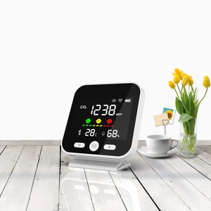 ทูย่าเครื่องตรวจจับคาร์บอนไดออกไซด์แบบพกพา Dm89wifi เครื่องวัดคุณภาพอากาศพร้อมเซ็นเซอร์เอ็นดีร์แบตเตอรี่แบบชาร์จไฟได้เครื่องวัดคาร์บอนไดออกไซด์ - Product Image 1