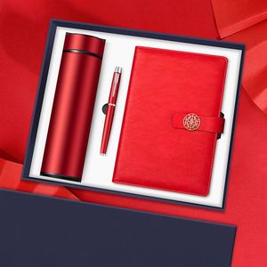 Carnet PU de haute qualité et stylo bouteille d'eau à écran LCD coffret cadeau d'entreprise de luxe avec logo personnalisé/ - Product Image 6