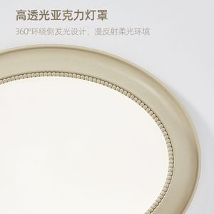 Lámpara de Techo LED Moderna Minimalista 2023, Estilo Nórdico Francés, Amigable con la Vista, para Dormitorio Principal/Estudio, Iluminación de Año Nuevo - Product Image 6