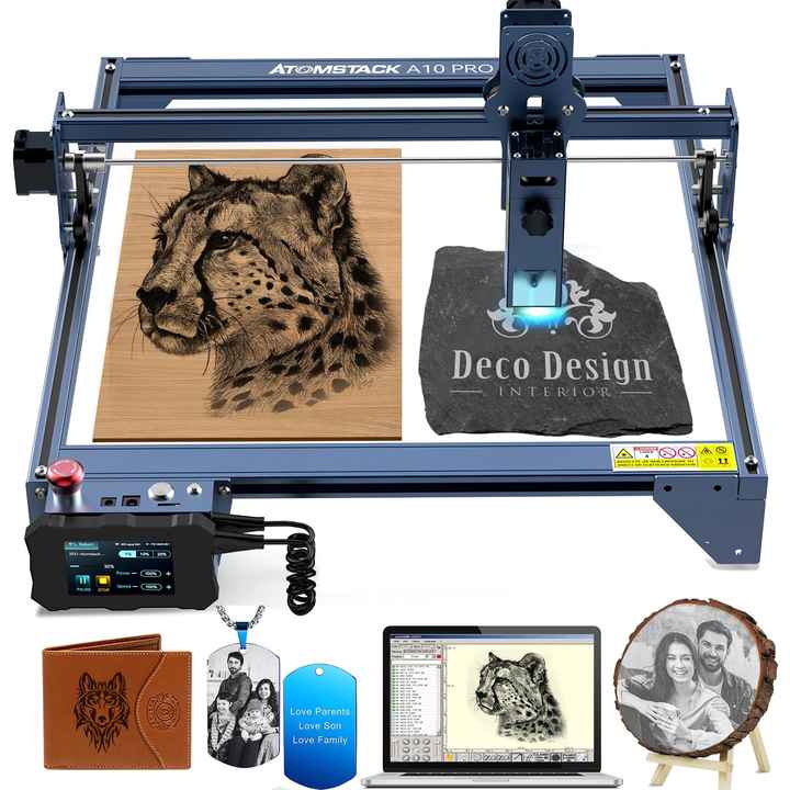 ATOMSTACK A10 PRO 50W Laser Engraving Machine for Metal & Wood - OEM