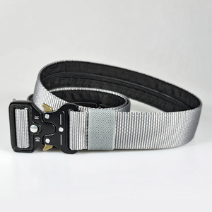 Ceinture tactique en toile pour homme HPB0302, ceinture en nylon à boucle épaisse personnalisée camouflage, boucle à dégagement rapide, fabrication d'usine - Product Image 5