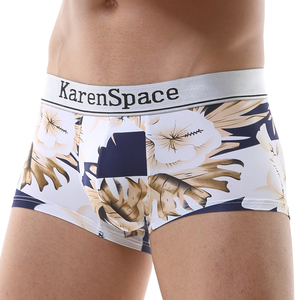 Calzoncillos <span class=keywords><strong>Boxer</strong></span> con Estampado de Pug para Amantes de los Perros, Ropa Interior Masculina Elástica de Cintura Baja con Gráficos Divertidos de Caras de Mascotas, Regalo Novedoso - Product Image 4