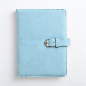 Carnet de budget A5 en cuir PU de haute qualité pour la vente en gros - Spirale à feuilles mobiles avec logo personnalisé, agenda avec pages intérieures, journal intime - Product Image 4