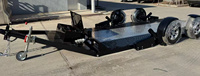 Remorques Porte-Voitures à Levage Hydraulique Charge Utile 2500KG, Remorques Transport de Voitures à Freinage Électrique avec Télécommande