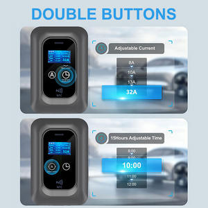Chargeur de véhicule électrique 7kW 32A Type 2 avec câble de 5m pour installation <span class=keywords><strong>à</strong></span> <span class=keywords><strong>domicile</strong></span>, au garage et au lieu de travail pour VW - Product Image 6
