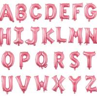 Ballon en aluminium alphabet A-Z aux couleurs vives, idéal pour les anniversaires, mariages, fêtes, décorations intérieures et célébrations à domicile