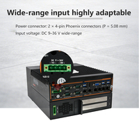 Intel 6 8 9th Gen LGA1151 Industrial PC with 2 PCIe Slots 6 Gigabit LAN 4 PoE 8 USB 9-36V Wide Voltage Embedded Rugged Computer