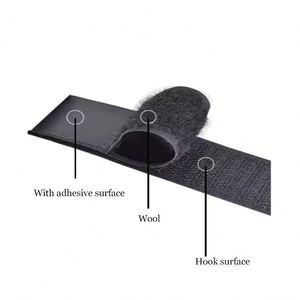 Sangle auto-agrippante double face en nylon robuste, fixation adhésive en tissu, pour chaussures, PVC, résistante à la chaleur, élastique, taille personnalisée, points, écologique - Product Image 2