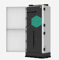 Système ERV AIR G4 avec écran tactile, capteur de qualité de l'air carré, filtre HEPA haute performance, fonctionnement silencieux, utilisation en sous-sol