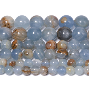 Perline Rotonde in Calcite Naturale di Alta Qualità 6/8/10mm all'Ingrosso per Creazione di Gioielli Fai-da-Te, Collane e Bracciali - Product Image 6