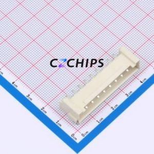 WAFER-VH3.96-10PWT-W1-P Wire-to-Board Pin Header SMD,P=3.96mm,Horizontal Mount Connector 1x10P 3.96mm Horizontal Mount 10P - Product Image 1