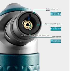 Briquet torche JOFI 1 Jet Blue Flame coupe-vent rechargeable au butane, durable, portable, sûr, vente en gros, pour cigares, cuisine, camping - Product Image 5