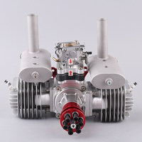 Moteur à essence pour avion modèle réduit RCGF 120cc bicylindre, avion à aile fixe RC
