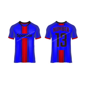 Kunden spezifische Jugend Sublimation Flagge Fußball Trikot Set Mädchen Fußball Uniformen T-Shirt - Product Image 5