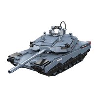 Mould King 20036 1192 Uds. Serie militar Abrams-X tanque de batalla principal modelo de bloques de construcción juguete educativo técnico regalo de Festival