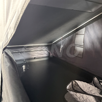 Tente de toit à levage vertical souple et inclinée, modèle très populaire, pour pick-up universels, camping en extérieur