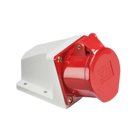 Connecteur et prise en cuivre rouge 5 broches 5A, étanche IP44, pour montage en surface, faisceau de câblage pour 120V