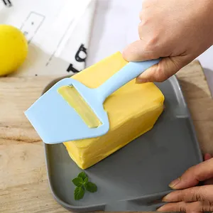 LMK 127 Butter Knife Kitchen Gadget Tool Multifunction Kitchen Accessories Plastic Cheese Slicer Cutter