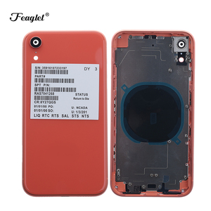 Coque arrière de remplacement de téléphone portable, vente en gros, coque arrière en verre d'origine, boîtier de remplacement pour <span class=keywords><strong>iPhone</strong></span> <span class=keywords><strong>8</strong></span> <span class=keywords><strong>8</strong></span> Plus XR - Product Image 6