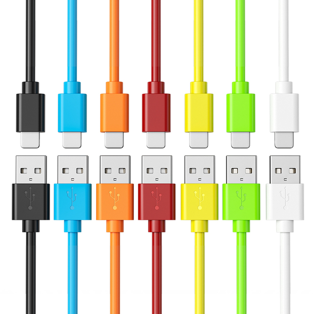2024 Wholesale Custom MFI 1M 2M PD20W High Speed Charging Colorful a to IOS Data Sync Cable for iPhone Charger 14 15 16 Pro Max