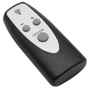 吊扇遥控器3按钮黑色遥控器壁炉空气净化器冷却器风扇加湿器家用电器 - Product Image 3