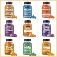 Gomitas de miel OEM/ODM de etiqueta privada, gominolas de gelatina real saludables naturales, gominolas de polen de abeja