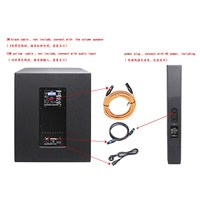 Altavoz Activo de Alta Calidad TP15SP+L306 de 1300W DSP con Subwoofer de 15 Pulgadas y Altavoz de Columna de 3*6 Pulgadas para Iglesia, Conferencias y Discursos